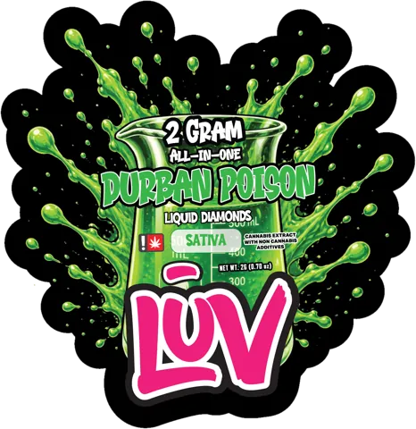LUV Durban Poison 2G disposable