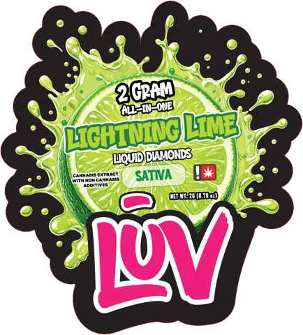 LUV Lightning Lime 2G disposable
