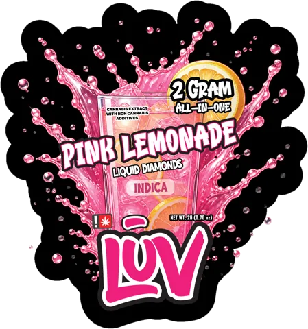 LUV Pink Lemonade 2G disposable